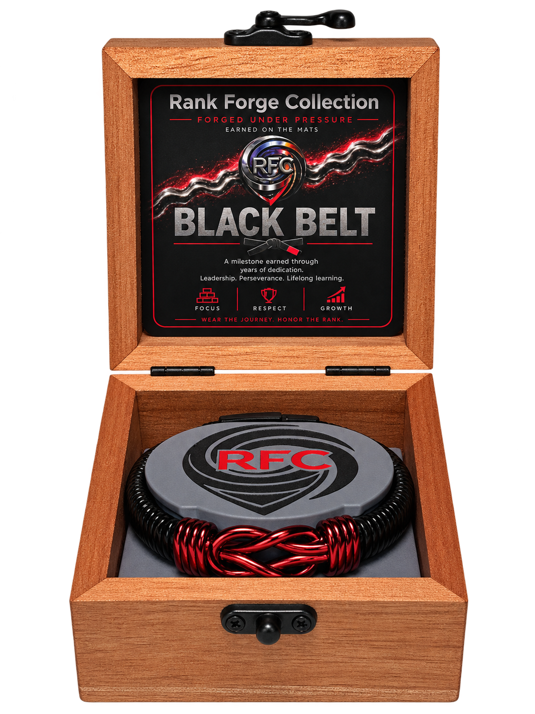 BJJ Rank Bracelet - Black Belt Edition