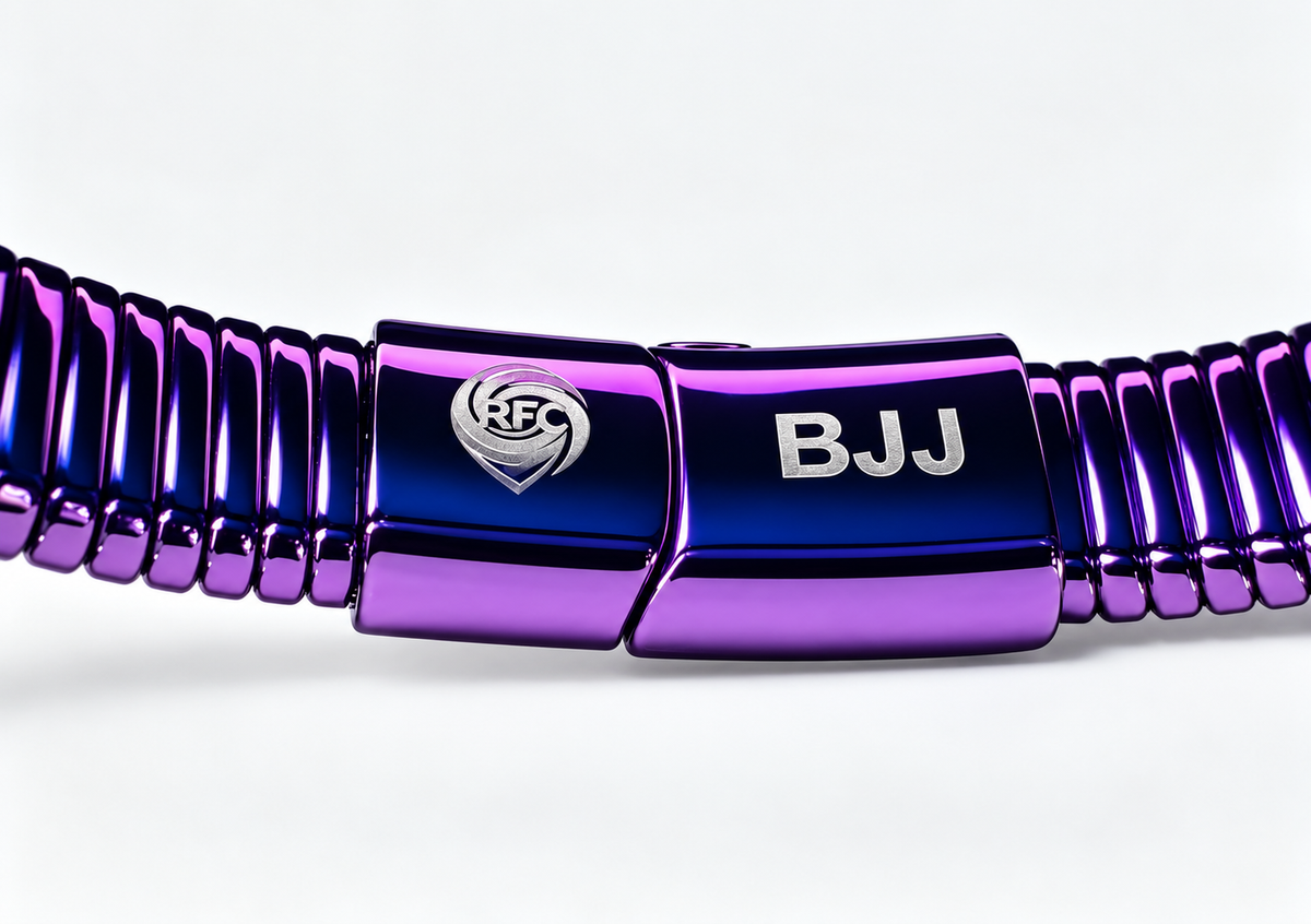 BJJ Rank Bracelet - Purple Belt Edition