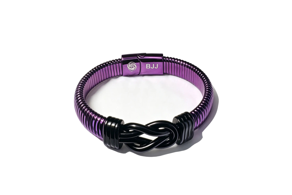 BJJ Rank Bracelet - Purple Belt Edition